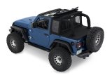 Bestop Halftops for 2018-2024 WRANGLER - 5390317 Soft Tops, Halftop Soft Top '18-22 Wrangler JL 2-Door (Black Twill) thumbnail 3