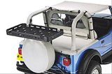 Bestop HighRock 4x4 Universal Rack Trays for 1987-2018 WRANGLER, 2018 WRANGLER JK - 4144401 Cargo Tray, Tray, Attaches To Brackets, Black, Each thumbnail 2
