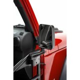 Bestop HighRock 4x4 Mirrors for 1987-2011 WRANGLER - 5126201 Mirror, 4x4, Driver/Passenger Side, ABS Plastic, Black, Manual, Jeep, Pair thumbnail 1