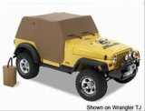 Bestop Trail Cover Jeep Covers 8103637 Vehicle Cab Cover, Haartz Material, Spice, Jeep, 2-door, Each thumbnail 1