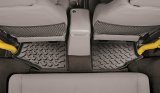 Bestop Floor Liners for 2007-2010 WRANGLER - 5150201 Liner, Second Seat, Thermoplastic, Black, Jeep, Pair thumbnail 1
