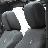 Bestop Seat Covers for 2007-2012 WRANGLER - 2928035 Covers, First Row, Bucket, 600-denier, Black Diamond, Jeep, Pair thumbnail 3