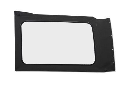 Bestop - Soft Top Windows for 2018-2026 WRANGLER 58301-17 OE Replacement Windows; Jeep 2018-23 Wrangler JL (Quarter Left Hand; 4-Door; Black Twill; Clear)