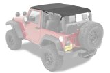 Bestop Strapless Safari Bikini Tops for 2010-2017 WRANGLER, 2018 WRANGLER JK - 5259311 Soft Top, Bikini, Partial Top Type, Mesh, Black, Jeep, Each thumbnail 3