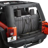 Bestop Soft Top Storage Bags for 2007-2018 WRANGLER, 2018 WRANGLER JK - 4281101 Bag, Nylon, Black, Jeep, Each thumbnail 2