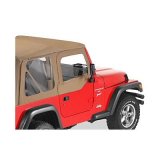 Bestop Soft Upper Doors for 1997-2006 WRANGLER - 5179037 Doors, Upper, Fabric, Spice, Driver and Passenger Side, Jeep, Pair thumbnail 1