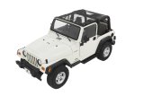 Bestop Sun Bikini Tops for 1997-2006 WRANGLER - 5240411 Soft Top, Bikini, Safari Style, Mesh, Black, Jeep, Wrangler, Each thumbnail 2