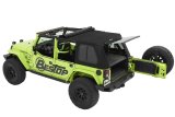 Bestop Trektop Pro Hybrid Slantback Soft Tops for 2007-2018 WRANGLER, 2018 WRANGLER JK - 5486317 Top, Slantback, Twill, Black, Tinted Windows, Jeep, Kit thumbnail 2