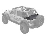 Bestop Duster Deck Covers for 2018-2024 WRANGLER - 9003635 Soft Top, Cover, Fabric, Black Diamond, Jeep, 4-Door, Each thumbnail 2