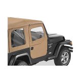 Bestop 2-Piece Soft Doors for 1997-2006 WRANGLER - 5178937 Doors, Full, Fabric, Spice, Driver and Passenger Side, Jeep, Pair thumbnail 1