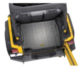Bestop Floor Liners for 2011-2018 WRANGLER, 2018 WRANGLER JK - 5150701 Liner, Cargo Area, Thermoplastic, Black, Jeep, Each thumbnail 2