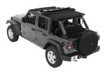 Bestop Trektop Slantback Soft Tops for 2018-2026 WRANGLER - 5686335 Top, Slantback, Polymer Cloth, Black Diamond, Tinted Windows, Jeep, Kit thumbnail 4