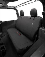 Bestop Seat Covers for 2018-2024 WRANGLER - 2929235 Cover, Rear, Black Diamond, Jeep 2018-19 Wrangler JL 2-door Fits Factory Rear Seat, Each thumbnail 2