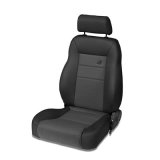 Bestop TrailMax II Pro Black Denim Fabric Seat 3946115 Seat, II, Highback Front Bucket, Reclining, Fabric, Denim, Jeep, Each thumbnail 1