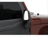 Bestop HighRock 4x4 Mirrors for 2007-2018 WRANGLER, 2018 WRANGLER JK - 5126001 Side Mirrors, 4x4, Rectangular, Manual, Black ABS Plastic Housing, Jeep, Pair thumbnail 1