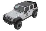 Bestop Sun Bikini Tops for 2007-2018 WRANGLER, 2018 WRANGLER JK - 5240135 Soft Top, Bikini, Safari Style, Vinyl, Black Diamond, Jeep, Wrangler, Each thumbnail 2