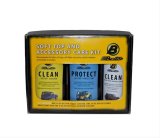 Bestop Soft Top and Accessory Care Kits 1121500 Cleaner & Protectant Pack Retail Package Incl 3 bottles one Cleaner Protectant Window Polish boxed thumbnail 1