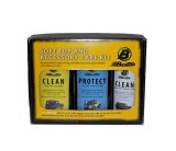 Bestop Soft Top and Accessory Care Kits 1121500 Cleaner & Protectant Pack Retail Package Incl 3 bottles one Cleaner Protectant Window Polish boxed thumbnail 2
