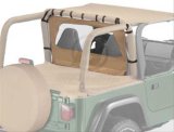 Bestop Windjammers 8003037 Soft Top, Windjammer, Polymer Cloth, Spice, Jeep, Each thumbnail 1