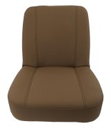 Bestop TrailMax II Classic Spice Vinyl Seat 3942937 Seat, II, Lowback Front Bucket, Vinyl, Spice, Jeep, Each thumbnail 2