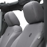 Bestop Seat Covers for 2007-2012 WRANGLER - 2928009 Covers, First Row, Bucket, 600-denier, Charcoal, Jeep, Pair thumbnail 3