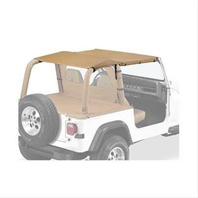 Bestop Strapless Safari Bikini Tops for 1991-1995 WRANGLER - 5252937 Soft Top, Bikini, Polymer Cloth, Spice, Jeep, Each
