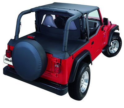 Bestop Tire Covers 6102915 Cover, Black Denim, Fabric, Wraparound, for Tires up to 9 in. Wide and 29 in. Diameter, Each