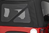 Bestop Replace-A-Tops 7983617 Soft Top, Replace-A-Top, Polymer Cloth, Black Twill, Tinted Windows, Jeep, Each thumbnail 1