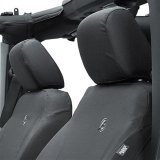 Bestop Seat Covers for 2013-2018 WRANGLER, 2018 WRANGLER JK - 2928335 Covers, First Row, Bucket, 600-denier, Black Diamond, Jeep, Pair thumbnail 3