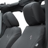 Bestop Seat Covers for 2013-2018 WRANGLER, 2018 WRANGLER JK - 2928335 Covers, First Row, Bucket, 600-denier, Black Diamond, Jeep, Pair thumbnail 5