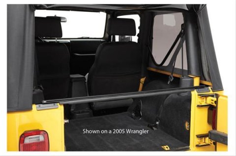 Bestop Tailgate Bar Kits for 2007-2018 WRANGLER, 2018 WRANGLER JK - 5260101 Bar, 2 Retainer Mounts, Jeep, Kit thumbnail 1