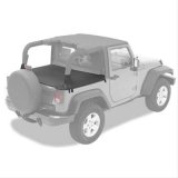 Bestop Duster Deck Covers for 2007-2018 WRANGLER, 2018 WRANGLER JK - 9003135 Soft Top, Cover, Polymer Cloth, Black Diamond, Jeep, Each thumbnail 2