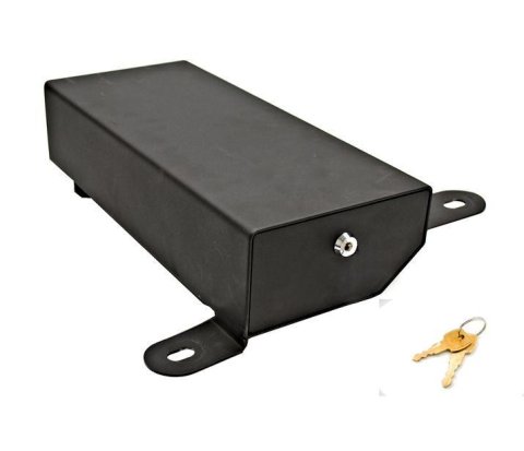 Bestop Underseat Locking Storage Boxes for 2007-2018 WRANGLER, 2018 WRANGLER JK - 4264201 Box, Under Passenger Seat Location, Locking, Steel, Black Powdercoated, Jeep, Each thumbnail 4