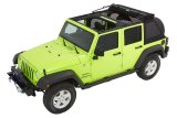 Bestop Trektop Glide Slantback Soft Tops for 2007-2018 WRANGLER, 2018 WRANGLER JK - 5492317 Top, Slantback, Complete Top Type, Polymer Cloth, Black Twill, Tinted Windows, Jeep, Each thumbnail 1