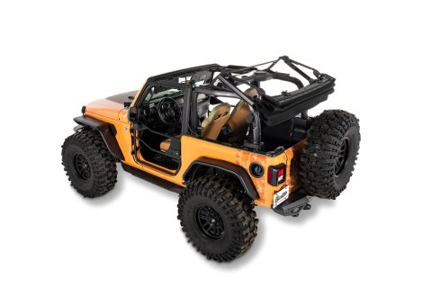 Bestop Trektop Glide Slantback Soft Tops 54930-35 Top, Slantback, Black Diamond, 2 Door, JL, Jeep, Kit thumbnail 1