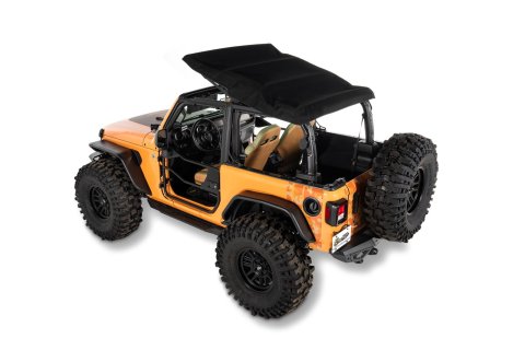 Bestop Trektop Glide Slantback Soft Tops 54930-35 Top, Slantback, Black Diamond, 2 Door, JL, Jeep, Kit thumbnail 3