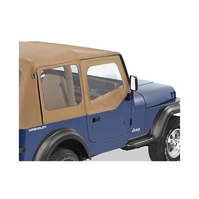 Bestop Replacement Door Skins for 1988-1995 WRANGLER - 5312037 Skins, Replacement, Fabric, Spice, Replace-A-Door, Jeep, Pair