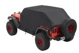 Bestop - Car and Truck Covers for 2007-2026 WRANGLER, 2018 WRANGLER JK 8104501 All Weather Trail Cover '07-18 Wrangler JK/'18-21 JL 4-Door (Black) thumbnail 1