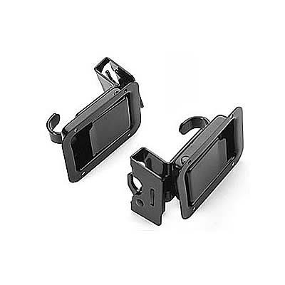 Bestop Replacement Jeep Paddle Handle Latch Kits for 1987-1995 WRANGLER - 5125101 Exterior Door Handle, Handle, Black, Jeep, Pair