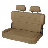 Bestop TrailMax II Fold and Tumble Spice Fabric Seat 3944137 Seat, Tumble, Rear Bench, Fabric, Spice, Jeep, Each thumbnail 1