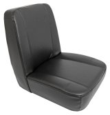 Bestop TrailMax II Classic Black Vinyl Seat 3942901 Seat, II, Lowback Front Bucket, Vinyl, Black, Jeep, Each thumbnail 3