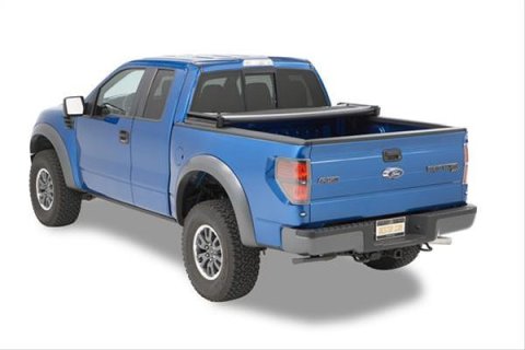 Bestop EZ Fold Tonneau Covers for 1997-2003 F-150, 2004 F-150 HERITAGE - 1611001 Cover, Fold, Vinyl, Black, Ford, 6.5 ft. Truck Bed Length, Each thumbnail 4