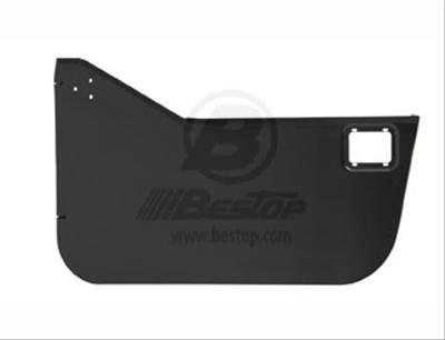 Bestop HighRock 4x4 Element Door Enclosure Panels for 2007-2018 WRANGLER, 2018 WRANGLER JK - 5180301 Doors, Encloser Kit, Front, Lower Half, Steel, Black, Jeep, Pair thumbnail 2