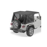 Bestop Tinted Window Kits for 1997-2006 WRANGLER - 5812835 Kit, Replace-a-top, w/o Doors, Polymer Cloth, Windows, Black Diamond, Jeep, Kit thumbnail 1