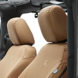 Bestop Seat Covers for 2007-2012 WRANGLER - 2928004 Covers, First Row, Bucket, 600-denier, Tan, Jeep, Pair thumbnail 3