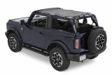 Bestop Mesh Safari Access Bimini Sunshades for 2021-2026 BRONCO - 52422-11 Soft Top, Bimini, Mesh, Black, Ford, 2-Door, Each thumbnail 3