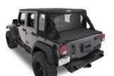 Bestop Halftops for 2007-2017 WRANGLER, 2018 WRANGLER JK - 53900-35 Soft Top, Halftop Soft Top '07-18 Wrangler 2-Door (Black Diamond) thumbnail 1