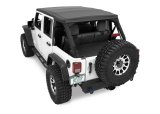 Bestop Ascent Slantback Tops for 2007-2018 WRANGLER, 2018 WRANGLER JK - 56825-35 Soft Top, Slantback, Black Diamond, Jeep JK, 4 Door, Each thumbnail 9
