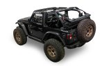 Bestop Supertop Glide Soft Tops for 2018-2025 WRANGLER - 54728-17 Top, Glide, Complete Top, Black Twill, Jeep, Each thumbnail 1