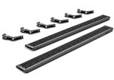 N-fab Running Boards, Nerf Bars and Rock Sliders GFD09RC-TX Step Systems Growler Fleet Textured Black Cab Length 09-18 Dodge RAM 2500 / 3500 10-19, RAM 1500 Regular Cab thumbnail 4